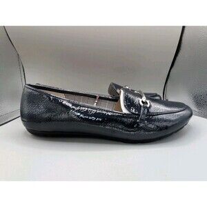 Cliffs White Mountain Loafer Flats Glowing Navy 10 W